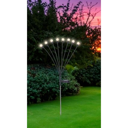 Globo - LED Solar lamp 8xLED/0,06W/3,2V 3000K IP44