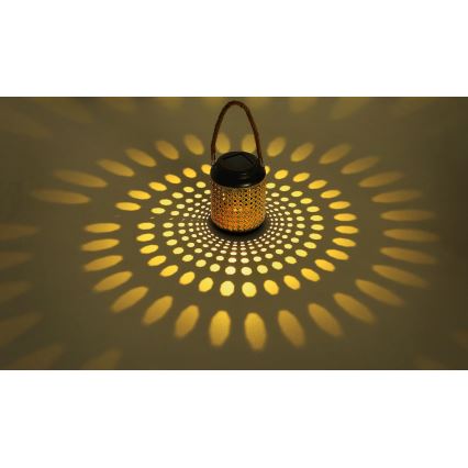 Globo - LED Solar lamp LED/0,06W/3V 3000K IP44 bamboe