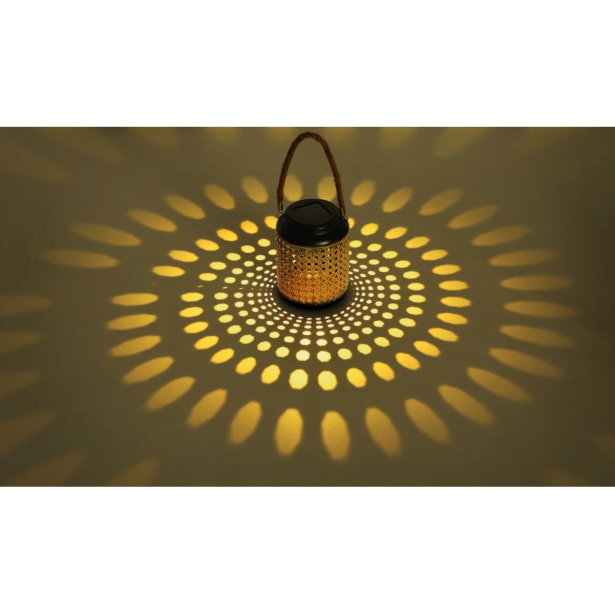 Globo - LED Solar lamp LED/0,06W/3V 3000K IP44 bamboe