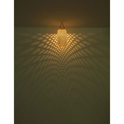 Globo - Éclairage solaire LED/0,06W/3V bambou IP44 600 mAh