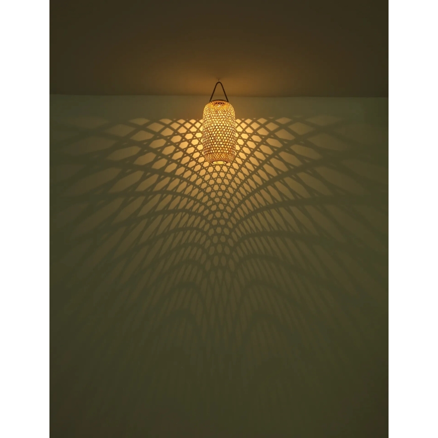 Globo - Éclairage solaire LED/0,06W/3V bambou IP44 600 mAh