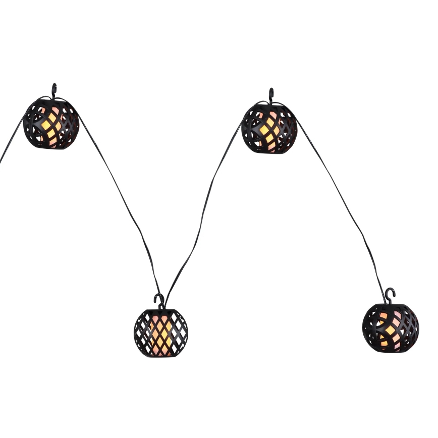 Globo - Guirlande solaire décorative 98xLED/0,1W/3V 410 cm IP44