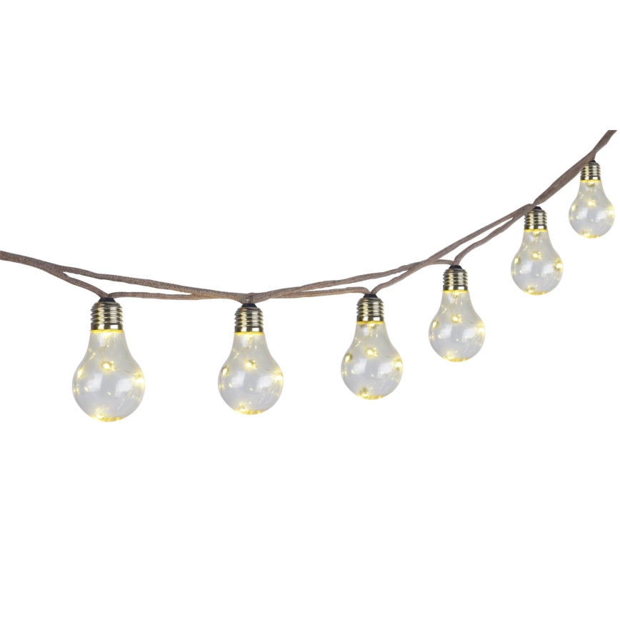 Globo - LED Solar Decoratieve lichtsnoer 50xLED/0,06W/3,2V 570 cm IP44