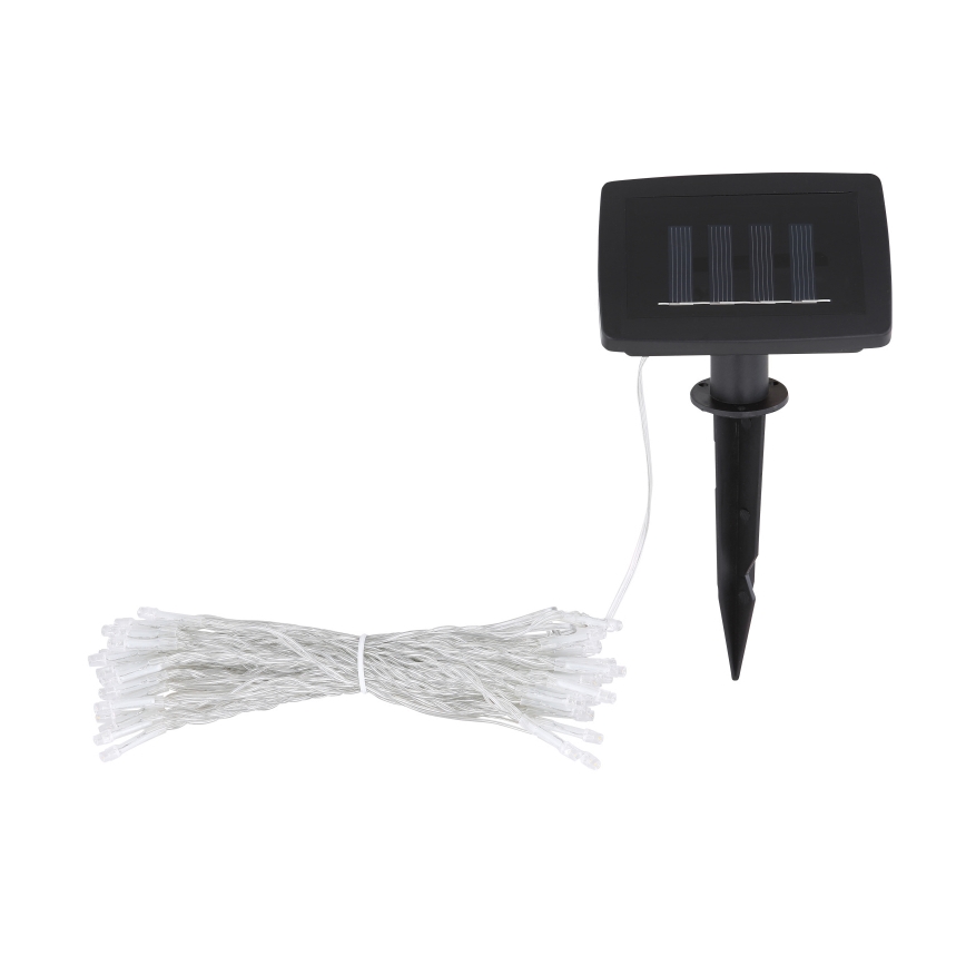 Globo - LED Solar ketting 10 m 50xLED/2,4V IP44 600 mAh