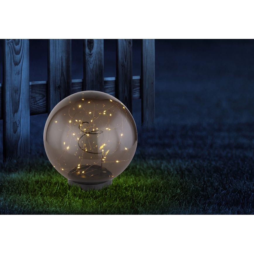 Globo - Luminaire solaire 40xLED/0,06W/1,2V d. 25 cm IP44
