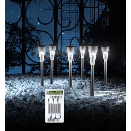 Globo - SET 6x LED Solar lamp LED/1,2V IP44