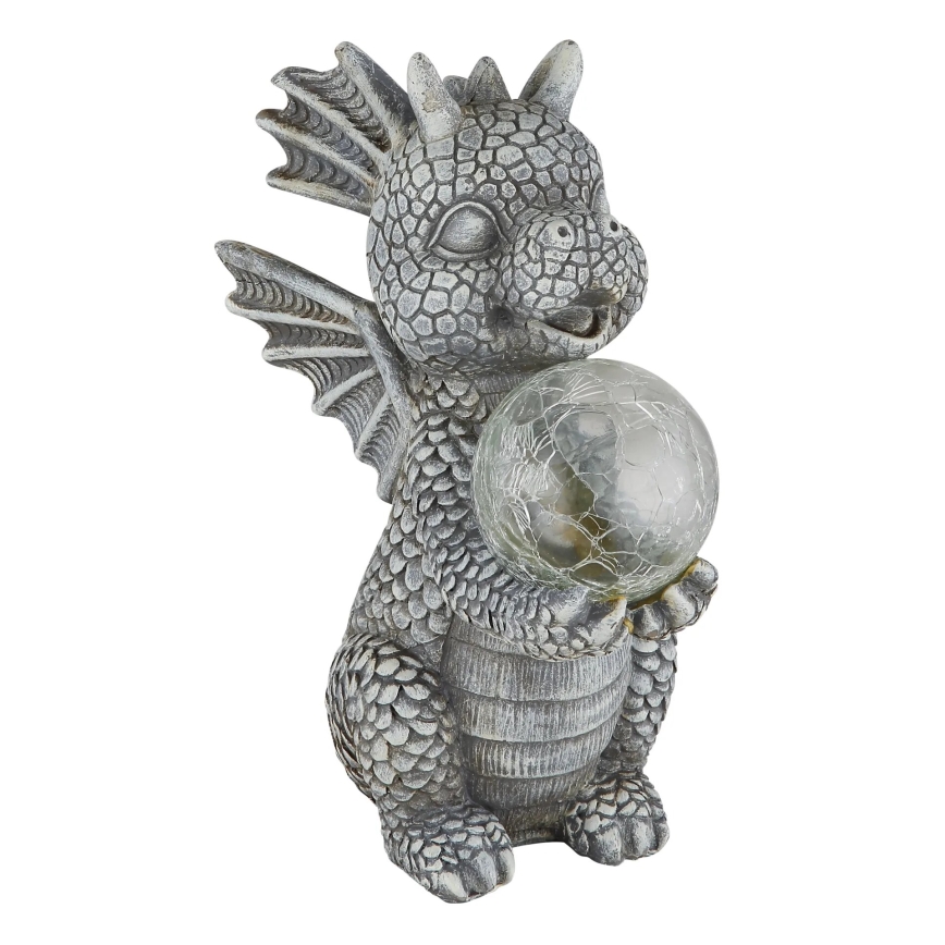 Globo - Décoration solaire LED/0,02W/3V IP44 dragon