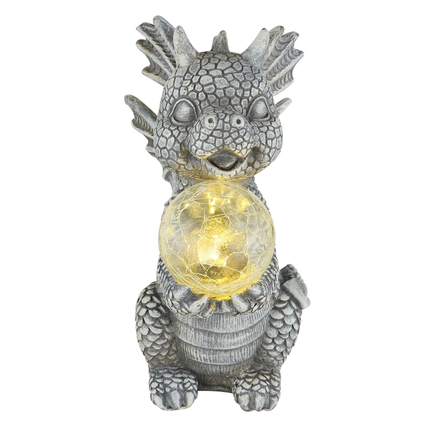 Globo - Décoration solaire LED/0,02W/3V IP44 dragon