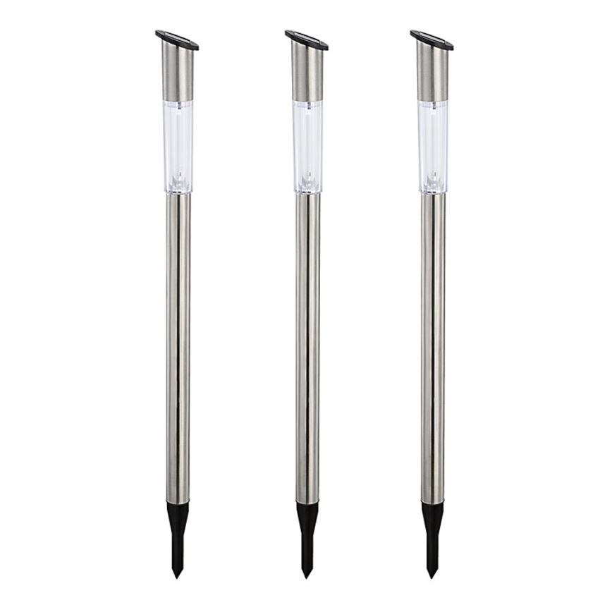 Globo 33961-3 - LOT 3x Éclairage solaire LED SOLAR 3xLED/0,06W/3,2V IP44
