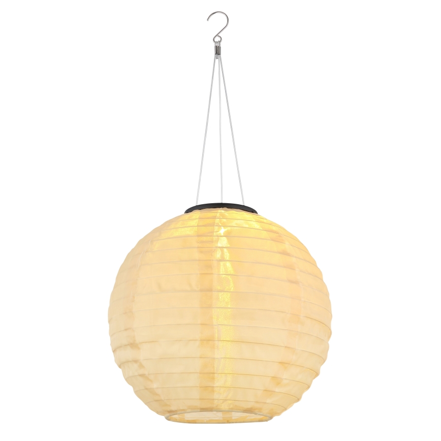 Globo - LED Hanglamp met zonne-energie LED/0,5W/3V IP44 300 mAh beige