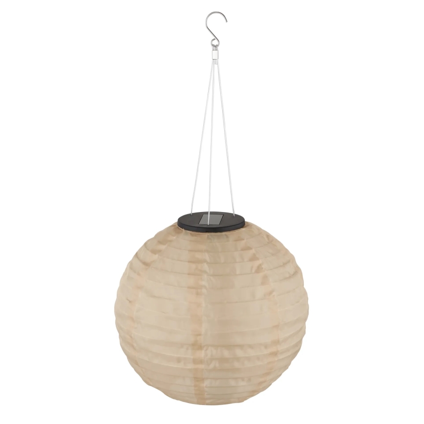 Globo - LED Hanglamp met zonne-energie LED/0,5W/3V IP44 300 mAh beige