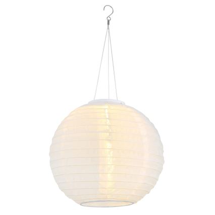 Globo - LED Solar hanglamp LED/0,5W/3V IP44 wit