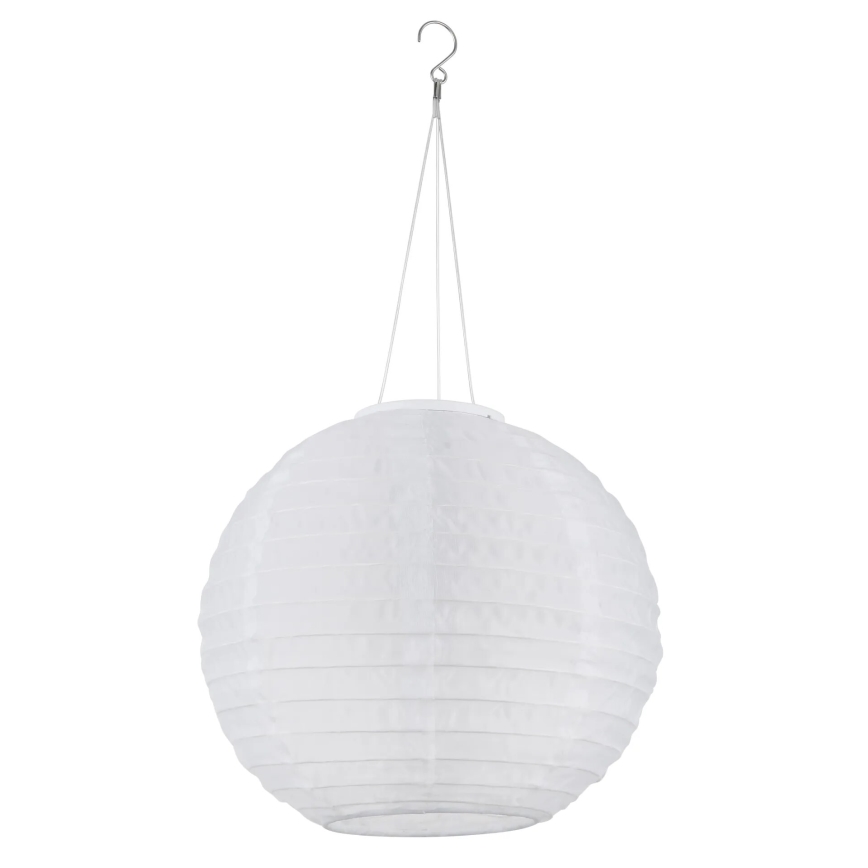 Globo - LED Solar hanglamp LED/0,5W/3V IP44 wit