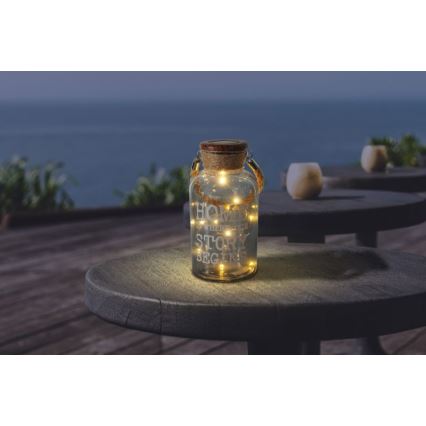 Globo - Éclairage solaire LED/0,6W/3,2V IP44 200 mAh