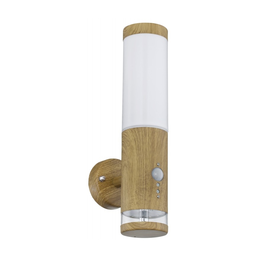 Globo - Wand Lamp voor Buiten met Sensor 1xE27/15W/230V IP44