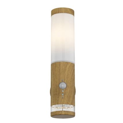 Globo - Wand Lamp voor Buiten met Sensor 1xE27/15W/230V IP44