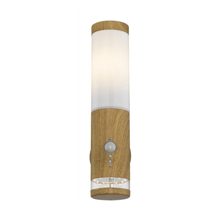Globo - Wand Lamp voor Buiten met Sensor 1xE27/15W/230V IP44