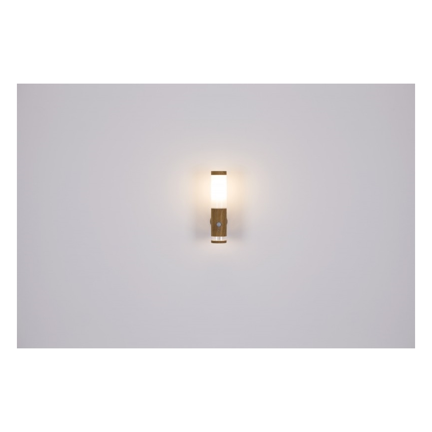 Globo - Wand Lamp voor Buiten met Sensor 1xE27/15W/230V IP44