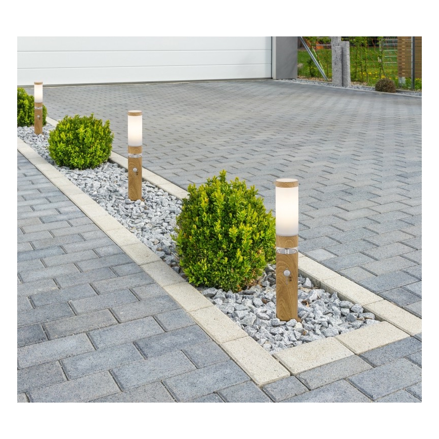 Globo - Lamp voor Buiten met Sensor 1xE27/15W/230V IP44