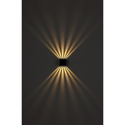 Globo - LED buitenwandlamp LED/6W/230V IP54 antraciet