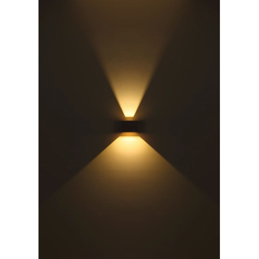Globo - LED buitenwandlamp met sensor 2xLED/3W/230V IP54