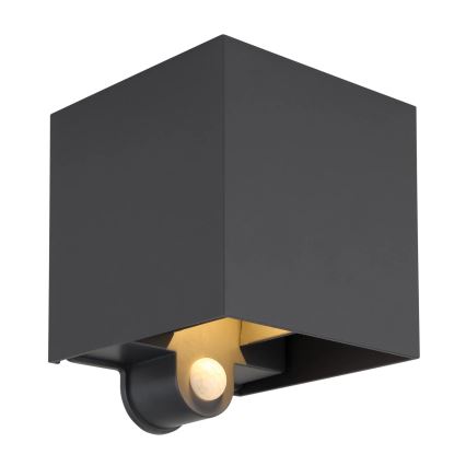 Globo - LED buitenwandlamp met sensor 2xLED/3W/230V IP54