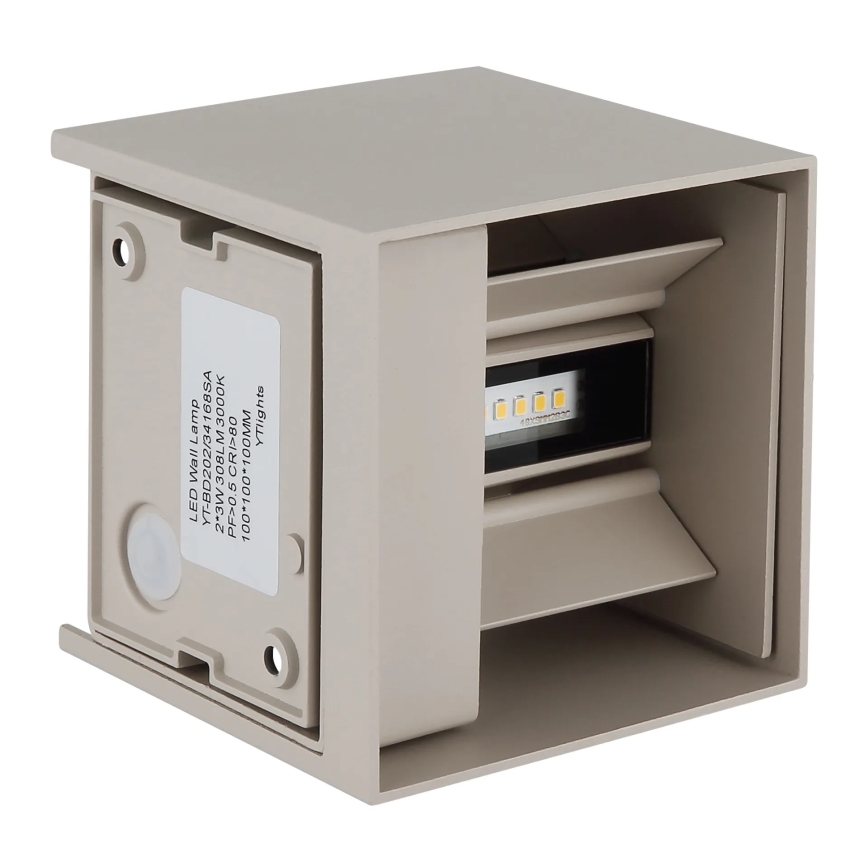 Globo - LED buitenmuurlamp 2xLED/3W/230V IP54