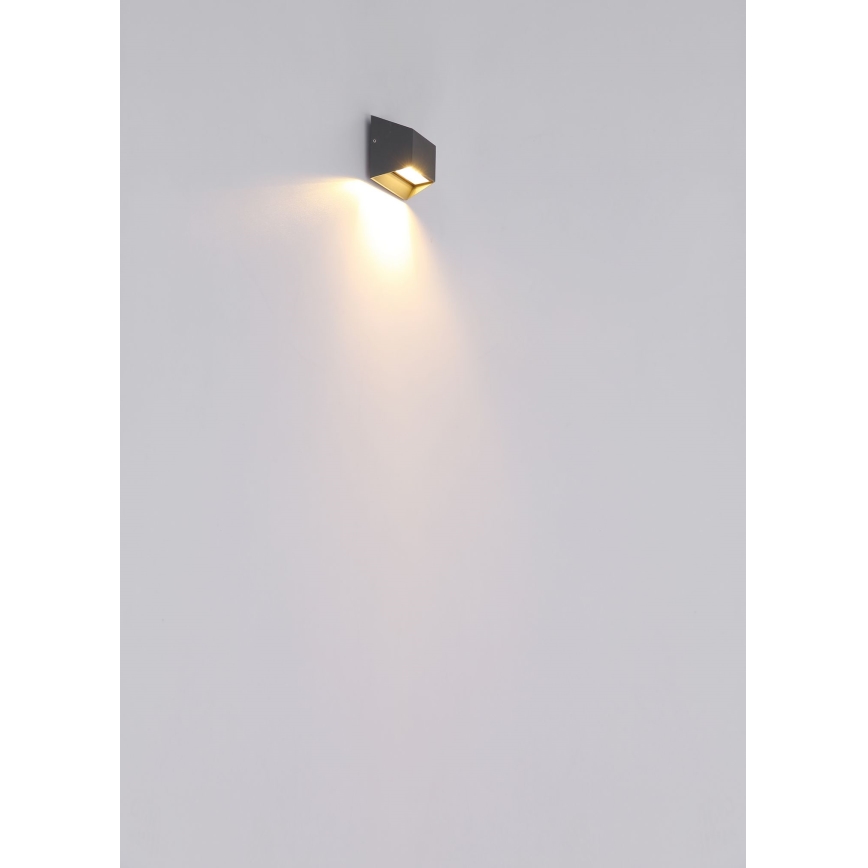 Globo - LED Wandlamp voor buiten LED/7W/230V IP54 antraciet