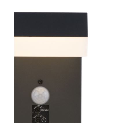 Globo - Luminaire extérieur avec détecteur LED/9,5W/230V IP44