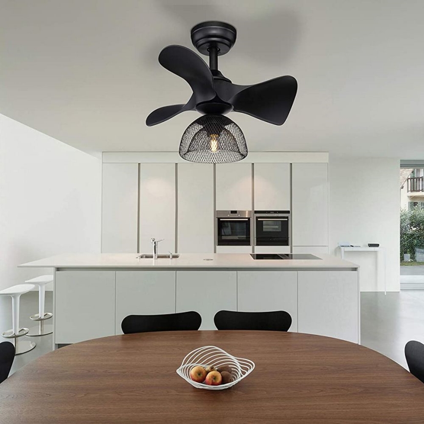 Globo - Ventilateur de plafond 1xE27/60W/230V + télécommande