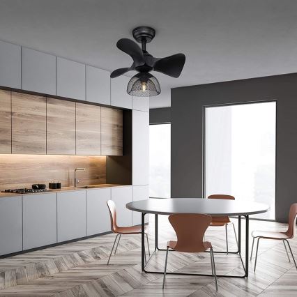 Globo - Ventilateur de plafond 1xE27/60W/230V + télécommande