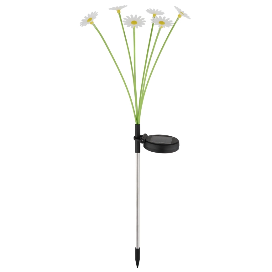 Globo - Lampe solaire LED 6xLED/3V IP44 600 mAh en forme de fleur