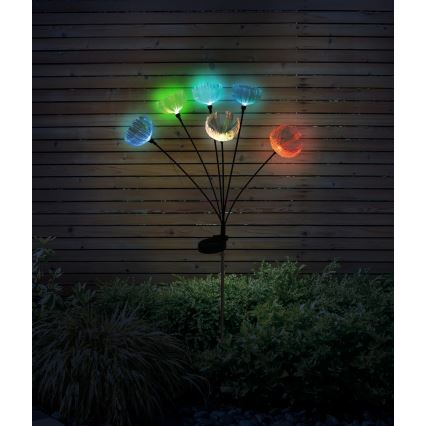 Globo - RGB LED zonnelamp 6xLED/1,2V IP44 300 mAh