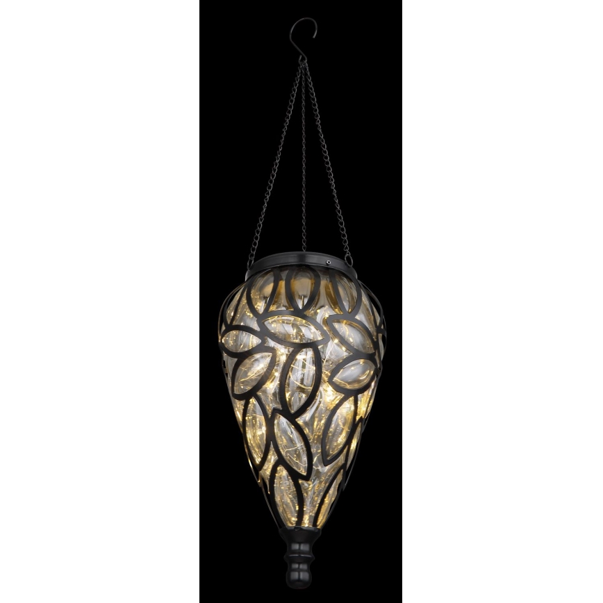 Globo - Éclairage solaire LED/0,9W/3,2V IP44 200 mAh transparent