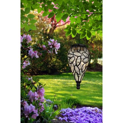 Globo - LED Solar lamp LED/0,9W/3,2V IP44 200 mAh doorzichtig