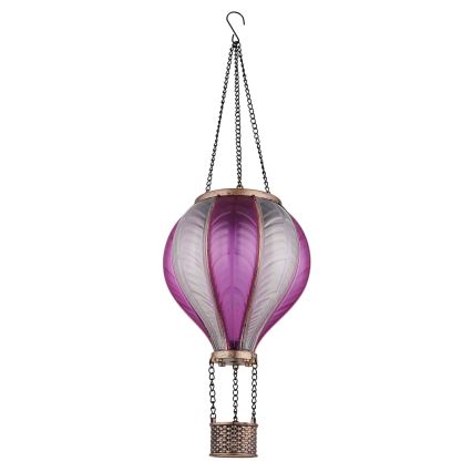 Globo - Décoration solaire suspendue 20xLED/0,5W/3V IP44 montgolfière