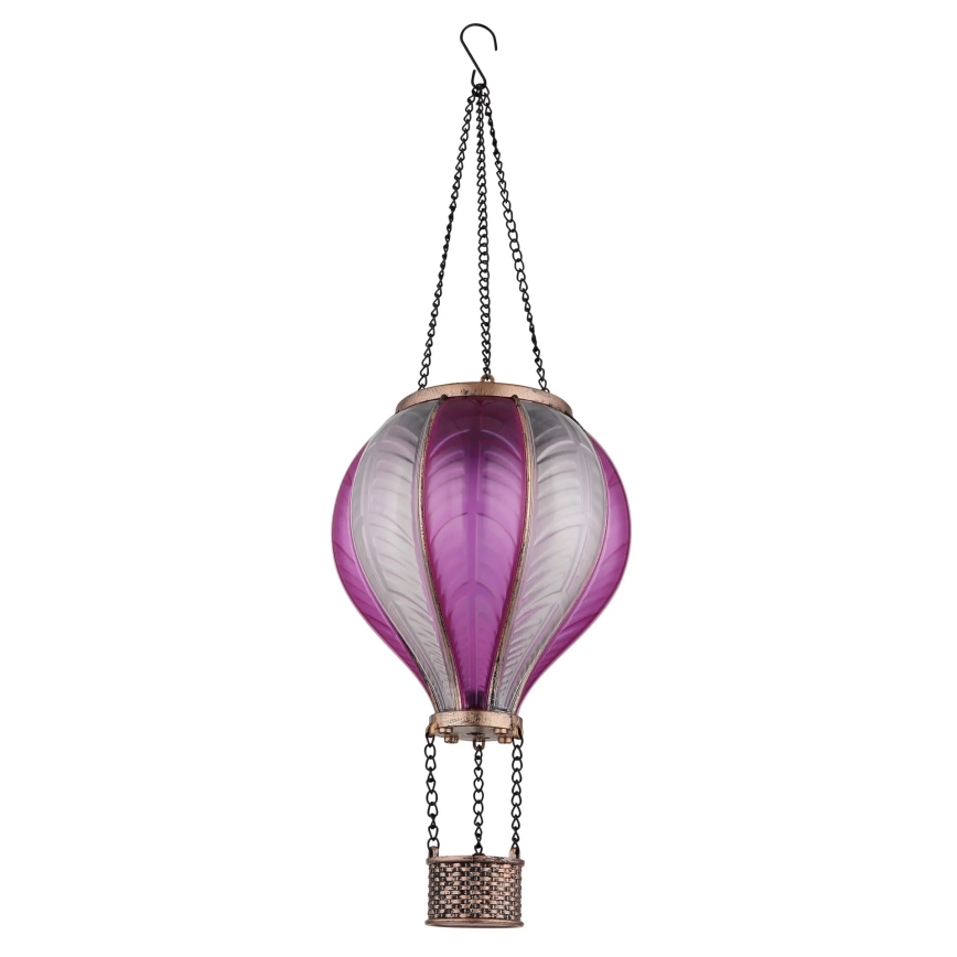 Globo - Décoration solaire suspendue 20xLED/0,5W/3V IP44 montgolfière