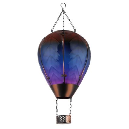 Globo - LED Hanger zonnedecoratie 24xLED/0,2W/3V IP44 Vliegende ballon