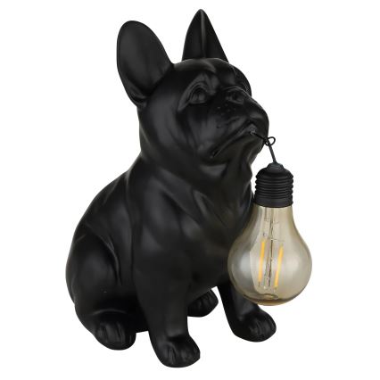 Globo - Lampe solaire LED/3V IP44 300 mAh chien noir