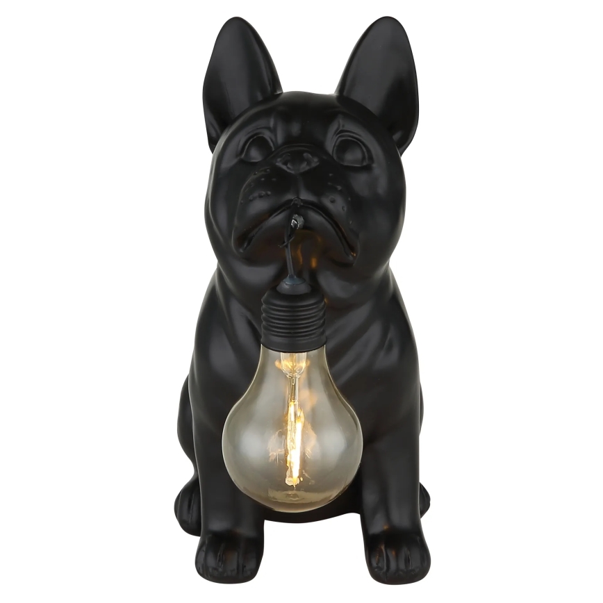 Globo - Lampe solaire LED/3V IP44 300 mAh chien noir