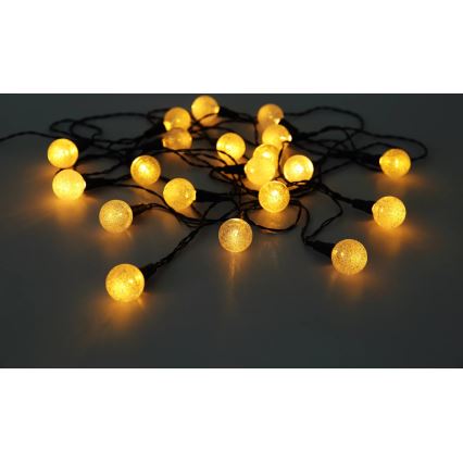 Globo - Guirlande solaire RGB 20xLED/0,06W/3V 770 cm IP44