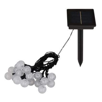 Globo - Guirlande solaire RGB 20xLED/0,06W/3V 770 cm IP44