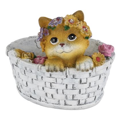 Globo - Lampe solaire LED/1,2V IP44 300 mAh chat