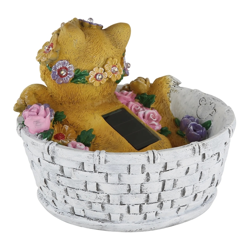 Globo - Lampe solaire LED/1,2V IP44 300 mAh chat