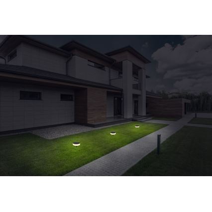 Globo - Éclairage solaire à intensité variable LED/0,2W/3,2V 3000K IP44