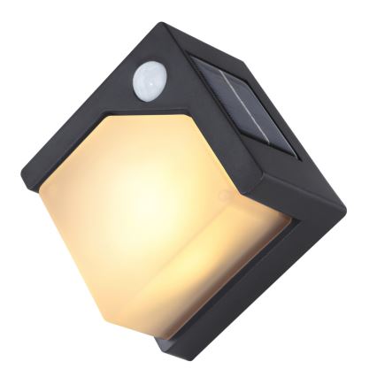 Globo - LED-lamp op zonne-energie met een sensor LED/0,48W/3V IP44 600 mAh