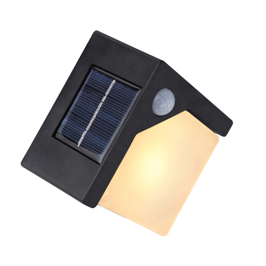 Globo - LED-lamp op zonne-energie met een sensor LED/0,48W/3V IP44 600 mAh