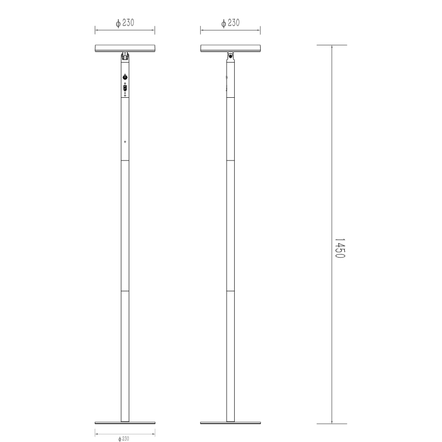 Globo - LED Zonne-energie lamp LED/6W/3,7V IP54 4400 mAh