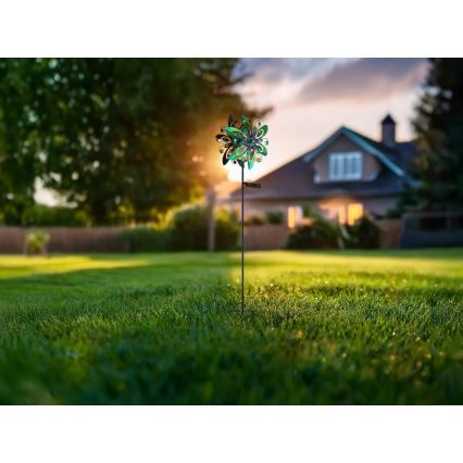 Globe - Décoration solaire LED/0,02W/3V IP44 300 mAh