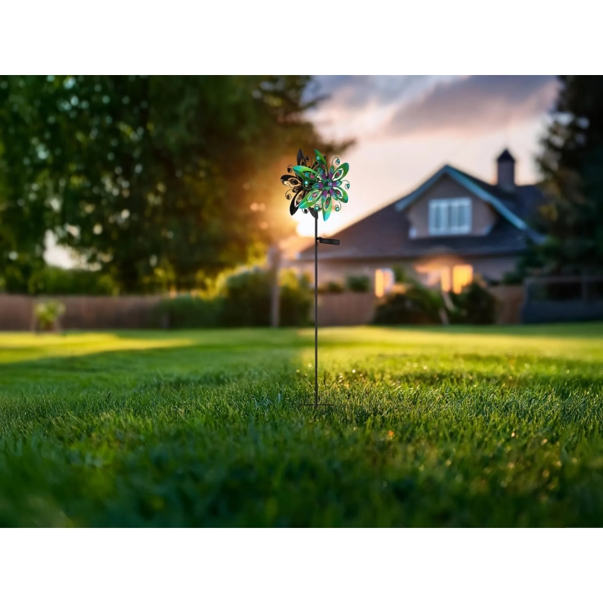 Globe - Décoration solaire LED/0,02W/3V IP44 300 mAh